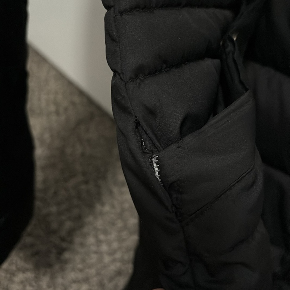 I.N.C international concepts black puffer coat - Picture 8 of 8